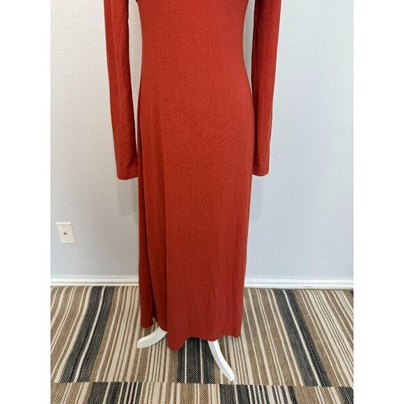 Free People‎ Beach Aubre Women's Open Back Long Sleeve Maxi Dress Size Small - Picture 6 of 15